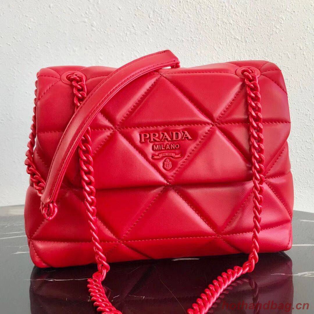 Small Prada Spectrum shoulder bag 1BD233 Red