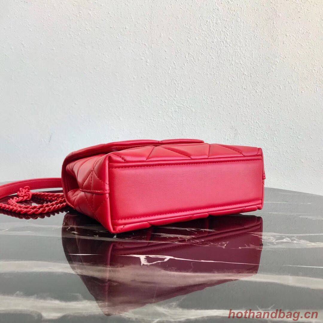 Small Prada Spectrum shoulder bag 1BD233 Red