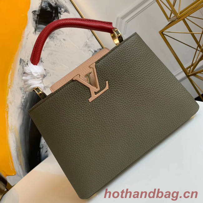 Louis vuitton CAPUCINES BB M55359 green