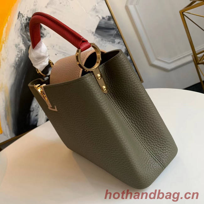 Louis vuitton CAPUCINES BB M55359 green