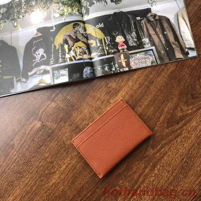 Louis vuitton original LOCKME CARD HOLDER M68555 brown