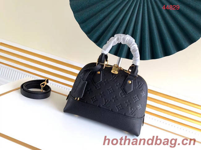 Louis Vuitton Original Monogram Empreinte NEO ALMA BB M44866 black