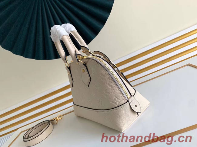 Louis Vuitton Original Monogram Empreinte NEO ALMA BB M44866 white