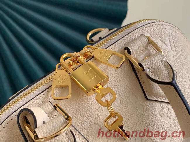 Louis Vuitton Original Monogram Empreinte NEO ALMA BB M44866 white