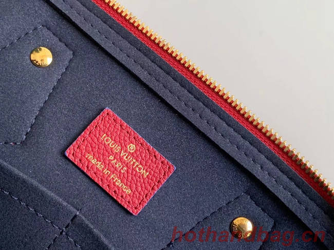 Louis Vuitton Original Monogram Empreinte NEO ALMA PM M44832 red