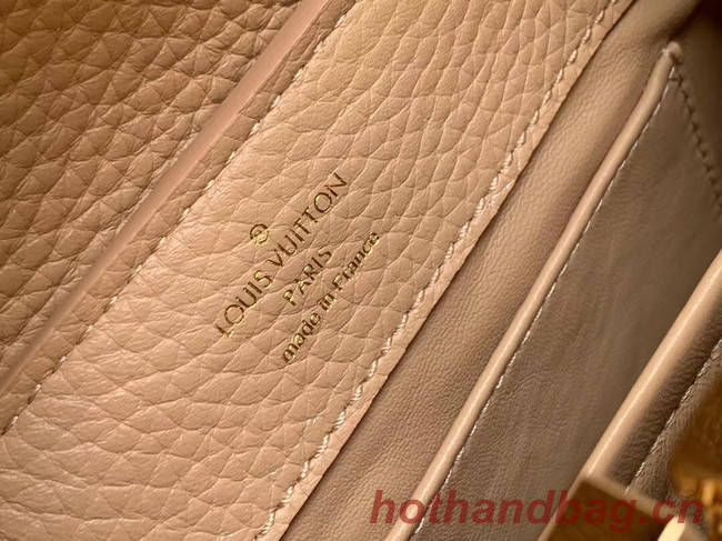 Louis Vuitton Original Taurillon leather CAPUCINES BB M95509 Nude