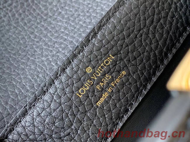 Louis Vuitton Original Taurillon leather CAPUCINES BB M95509 black