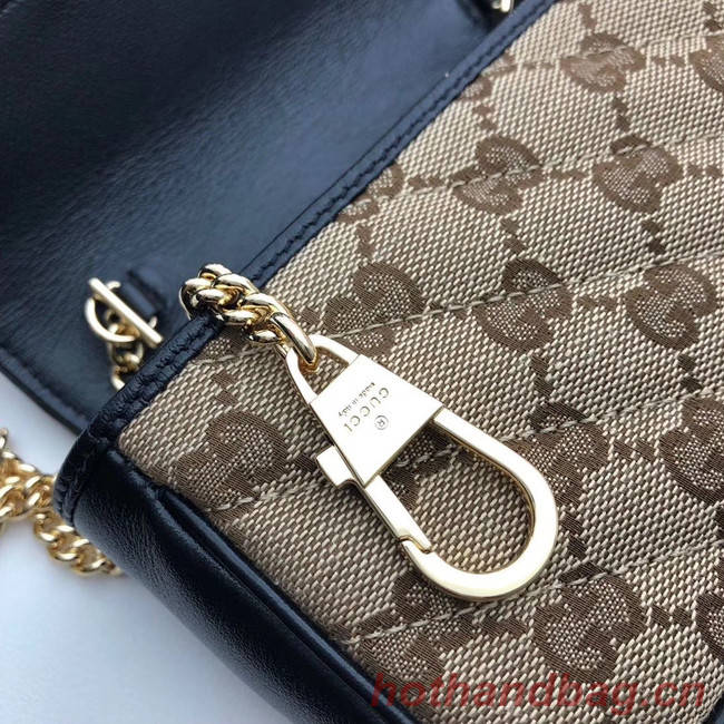 Gucci GG Marmont mini shoulder bag 574969 black 