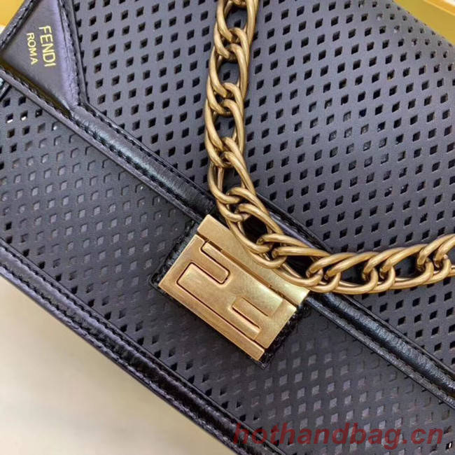 Fendi KAN U leather bag 8BT313 Royal