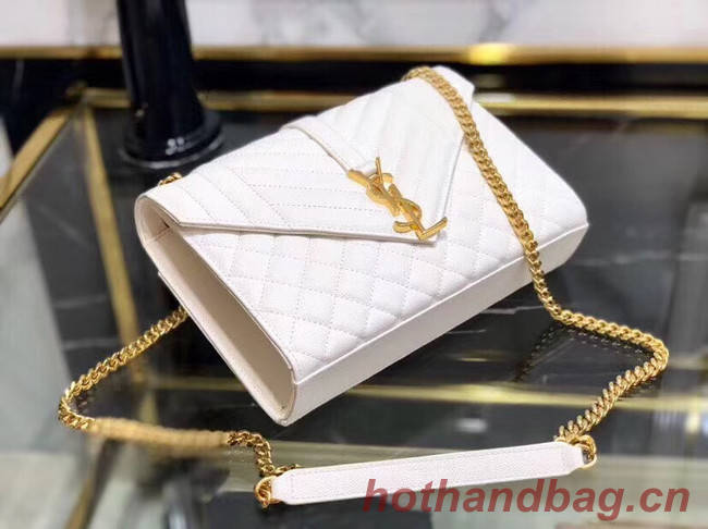 SAINT LAURENT Medium satchel 487206 white