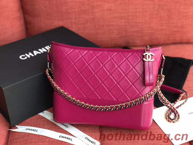 Chanel gabrielle hobo bag A93824 rose