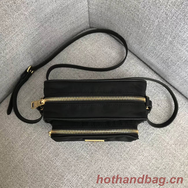 Prada Nylon Shoulder Bag 82022 black