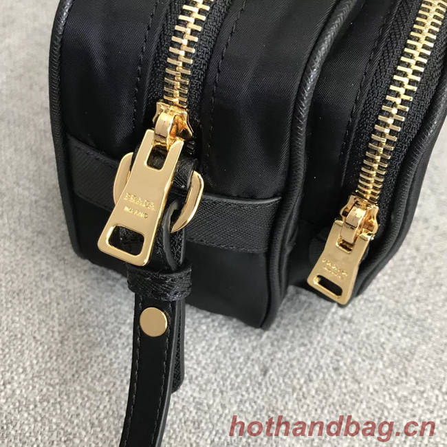 Prada Nylon Shoulder Bag 82022 black