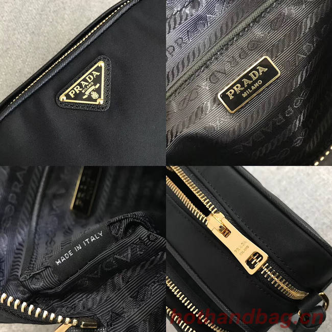 Prada Nylon Shoulder Bag 82022 black