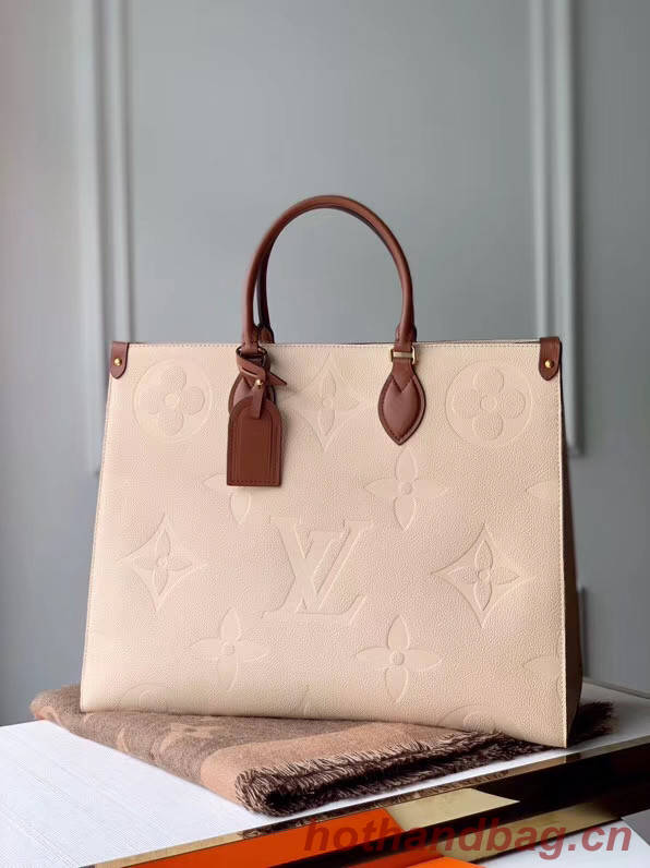 Louis Vuitton ONTHEGO M44576 Cream