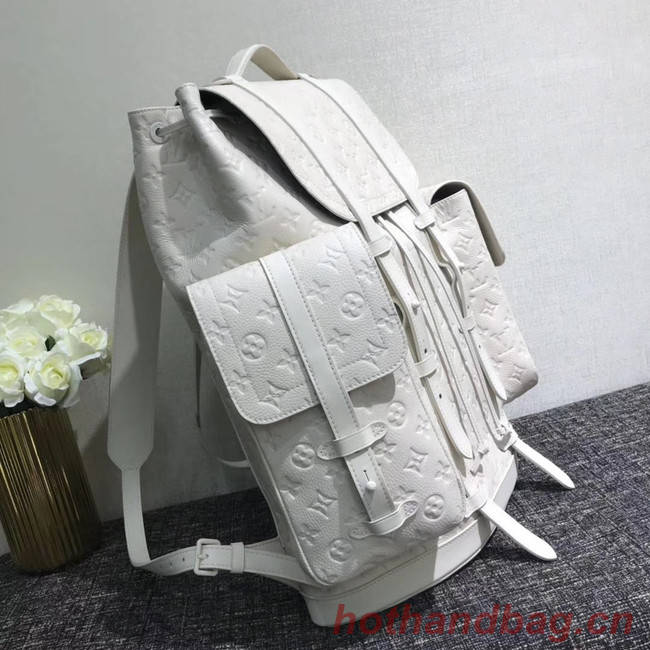 Louis Vuitton CHRISTOPHER Large backpack M53285 white