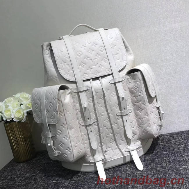 Louis Vuitton CHRISTOPHER Large backpack M53285 white