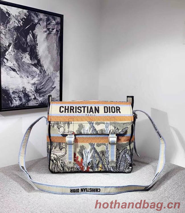 MESSENGER TAS DIOR OBLIQUE DIORCAMP M1291VRIS grey