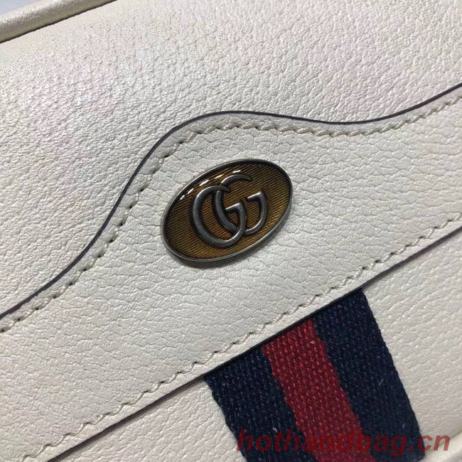 Gucci GG Original Leather belt bag 519308 white