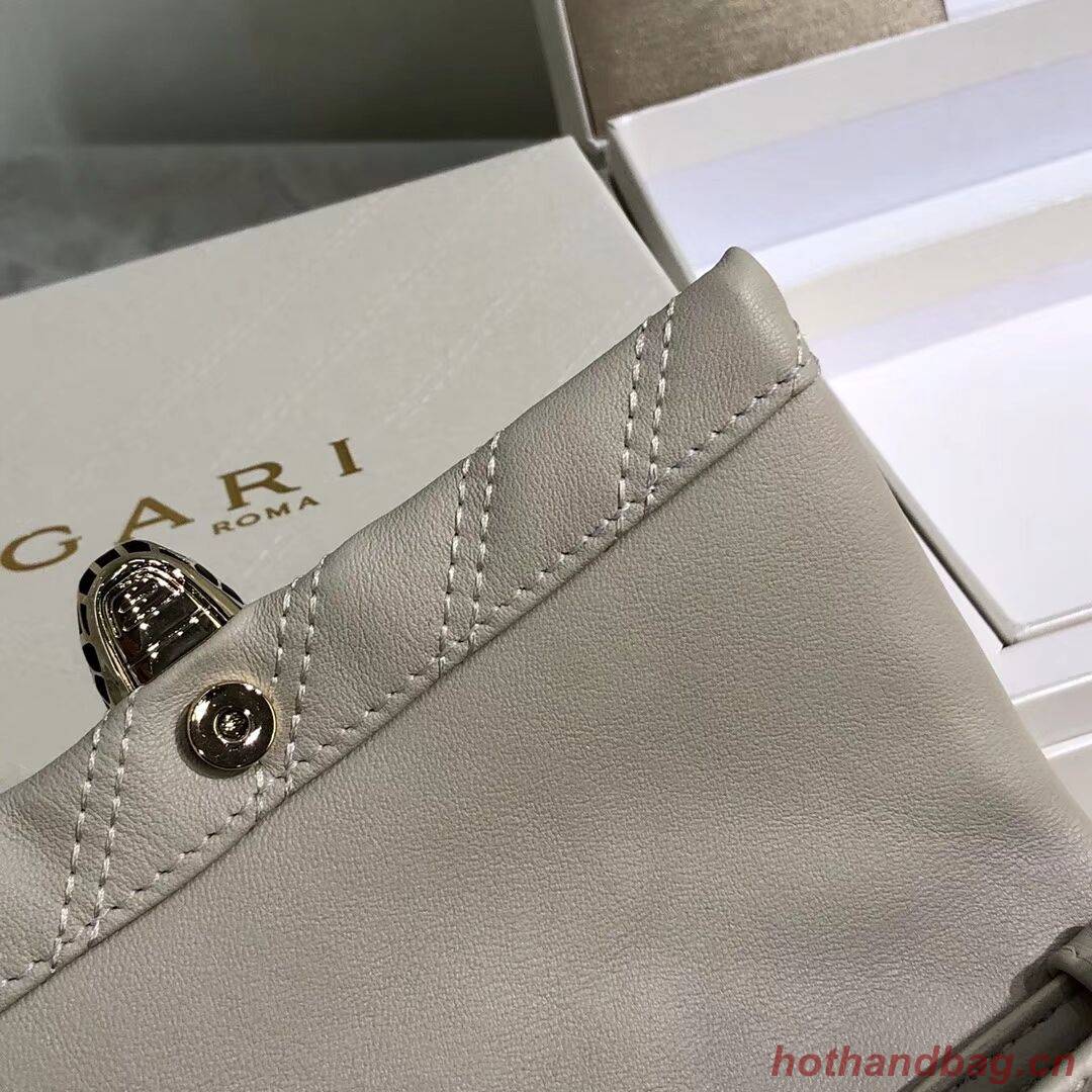 BVLGARI Shoulder Bag Calfskin Leather B288760 cream