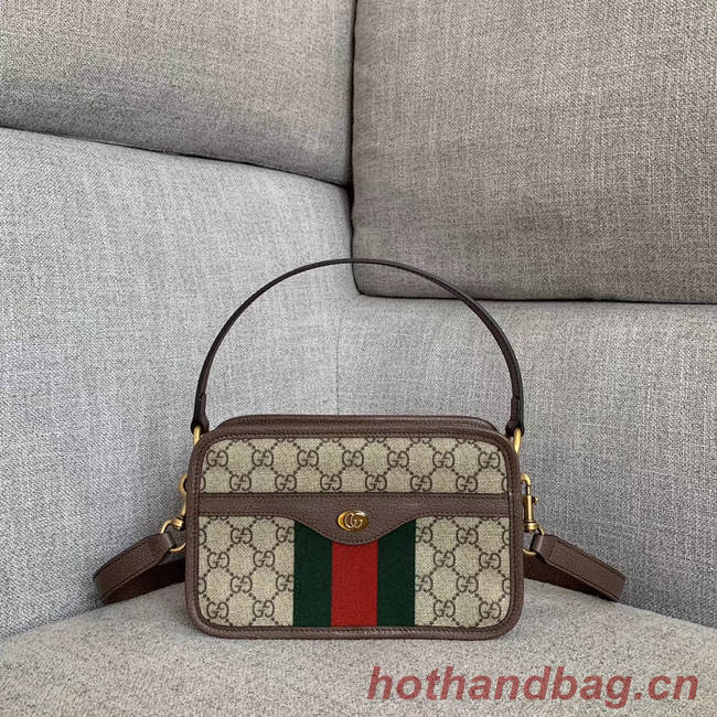 Gucci Ophidia small GG tote bag 598130 brown