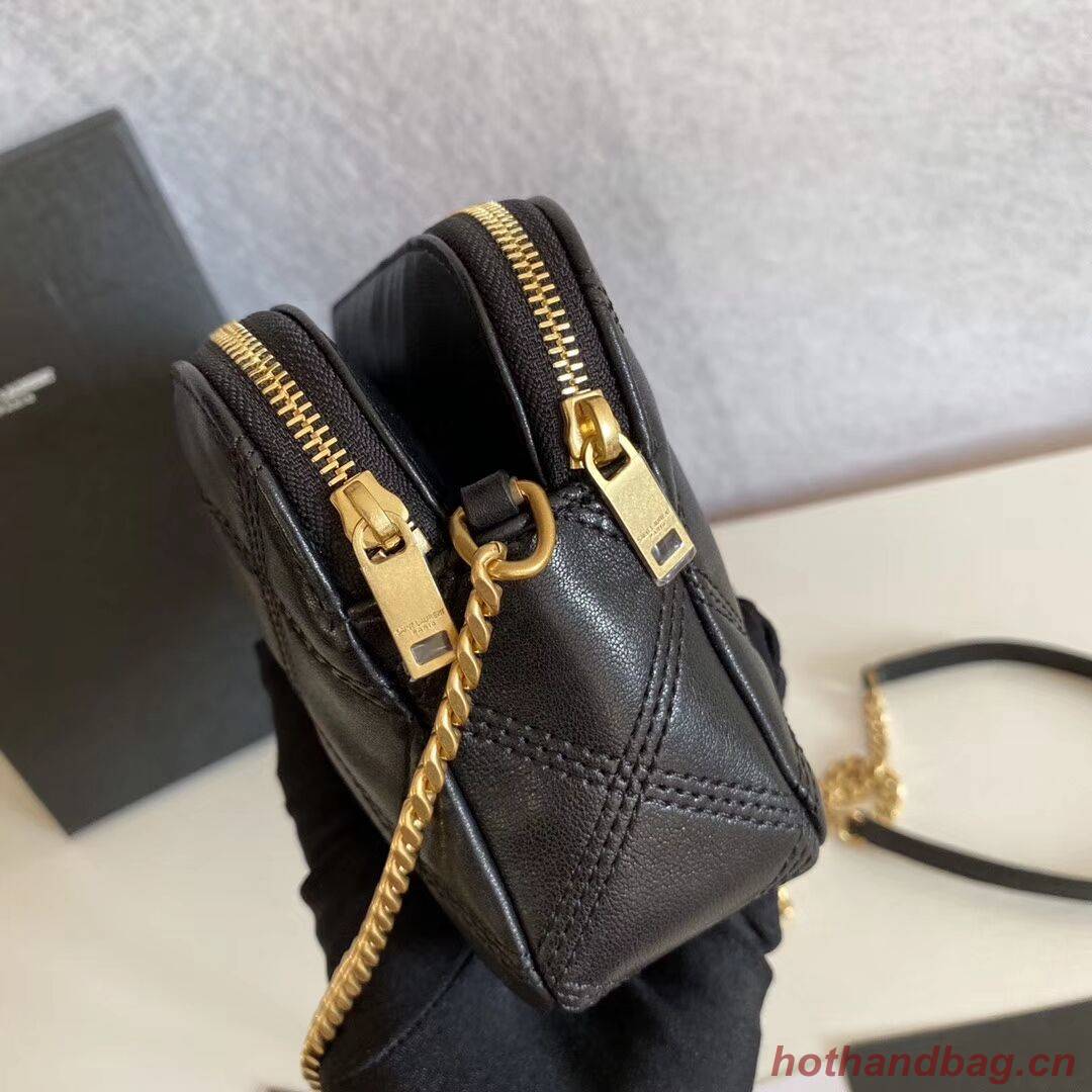 SAINT LAURENT Original Leather Shoulder Bag Y565041 black