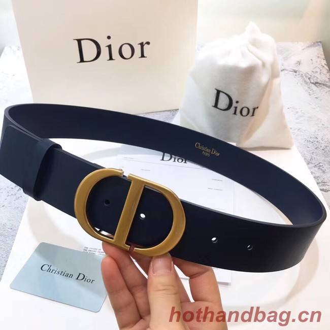 Dior Calf Leather Belt Wide with 40mm 5362