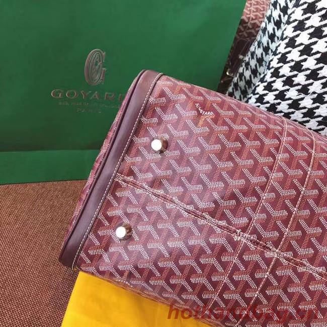 Goyard Canvas Travel bag 6958 Wine