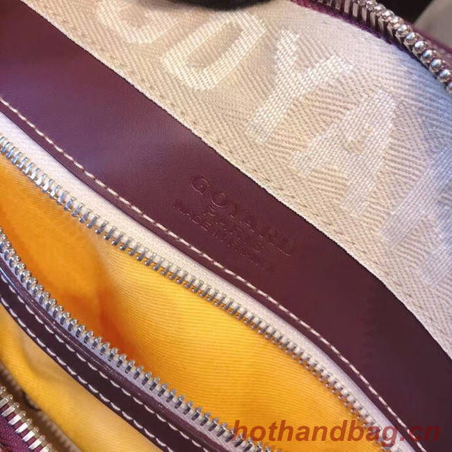 Goyard Canvas Travel bag 6958 Wine