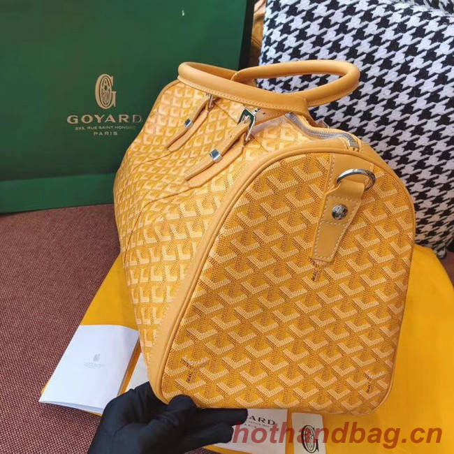 Goyard  Canvas Travel bag 6958 yellow