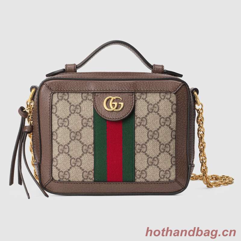 Gucci Ophidia series GG Mini Shoulder Bag 602576 brown