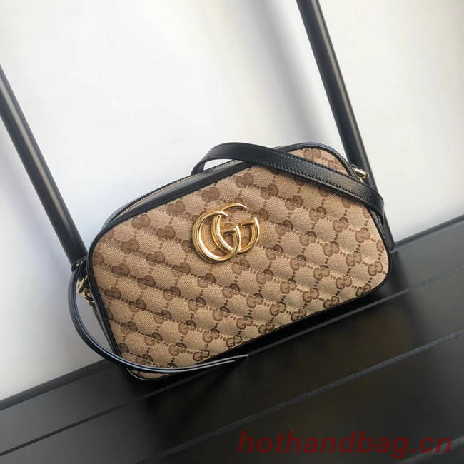 Gucci GG Marmont small shoulder bag 447632 black