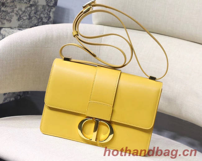 Dior 30 MONTAIGNE CALFSKIN BAG M9203 yellow