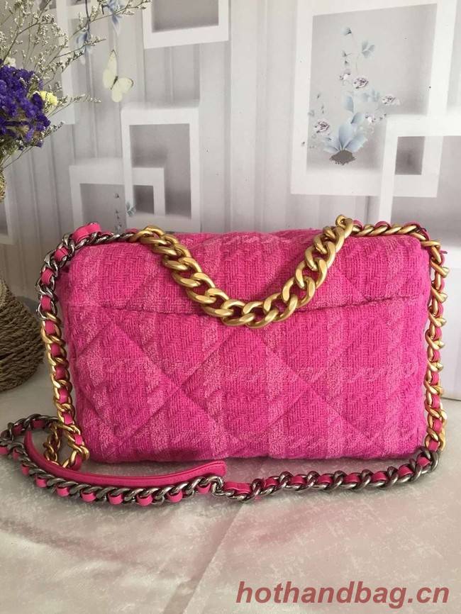 CHANEL 19 Flap Bag AS1162 rose