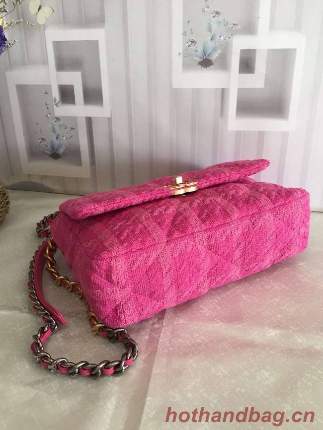 CHANEL 19 Flap Bag AS1162 rose