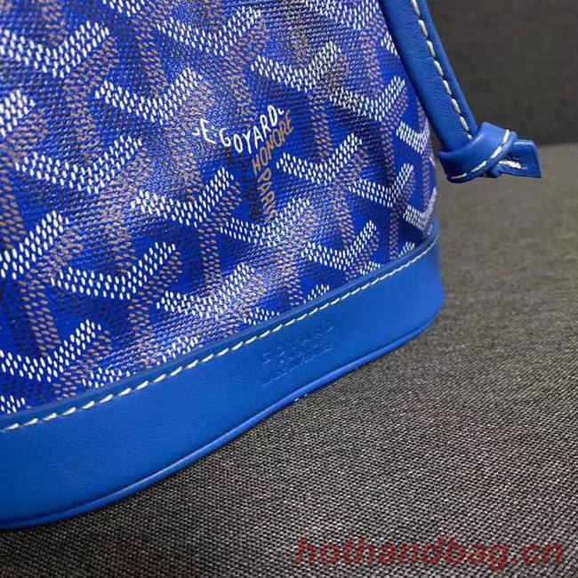 Goyard petit flot drawstring Bag G6959 blue