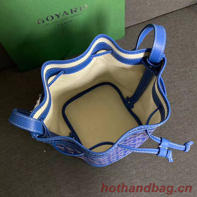 Goyard petit flot drawstring Bag G6959 blue