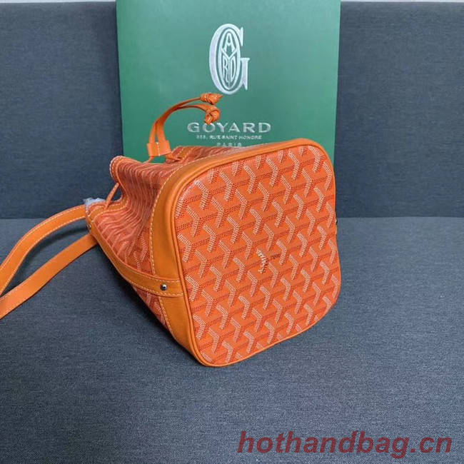 Goyard petit flot drawstring Bag G6959 orange