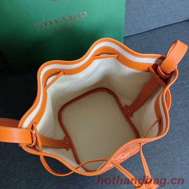 Goyard petit flot drawstring Bag G6959 orange