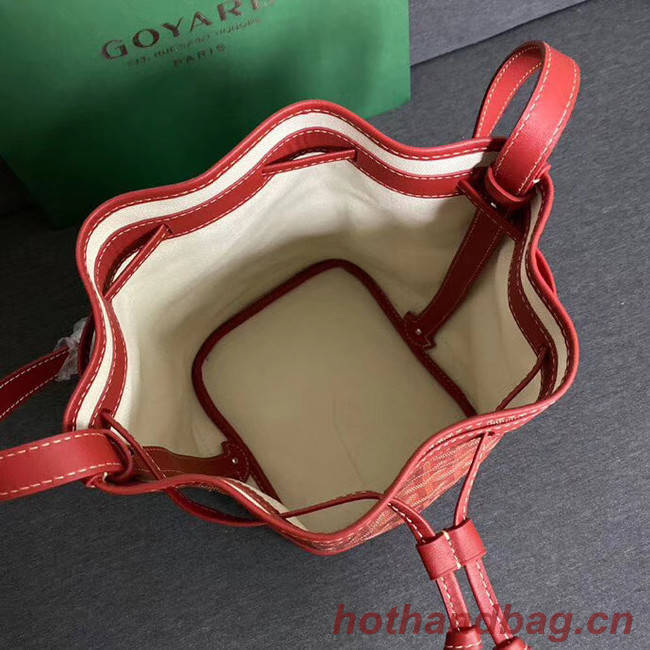 Goyard petit flot drawstring Bag G6959 red