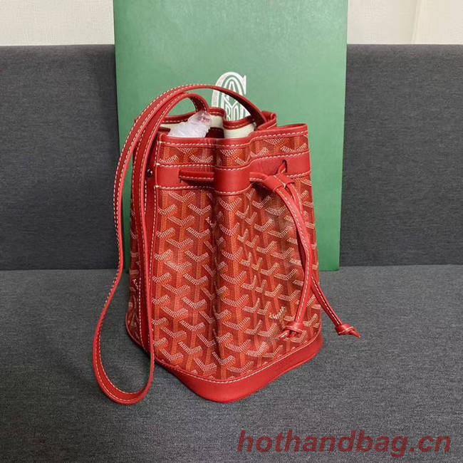 Goyard petit flot drawstring Bag G6959 red