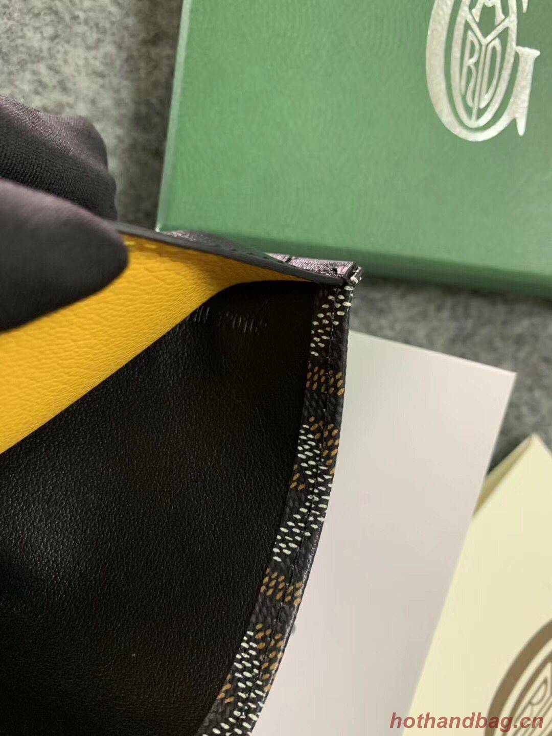 Goyard Wallet 9982 black