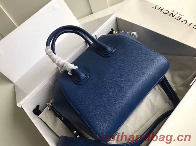 Givenchy Grained Calfskin Small Antigona Bag BB0511 blue