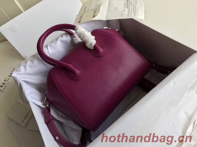 Givenchy Grained Calfskin Small Antigona Bag BB0511 purple