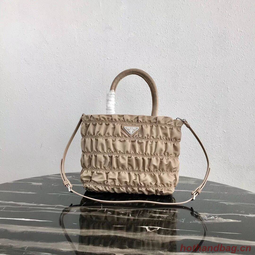 Prada Re-Edition nylon Tote bag 1BG321 apricot