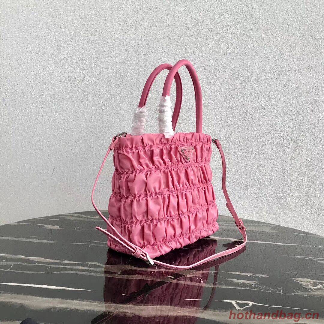 Prada Re-Edition nylon Tote bag 1BG321 pink