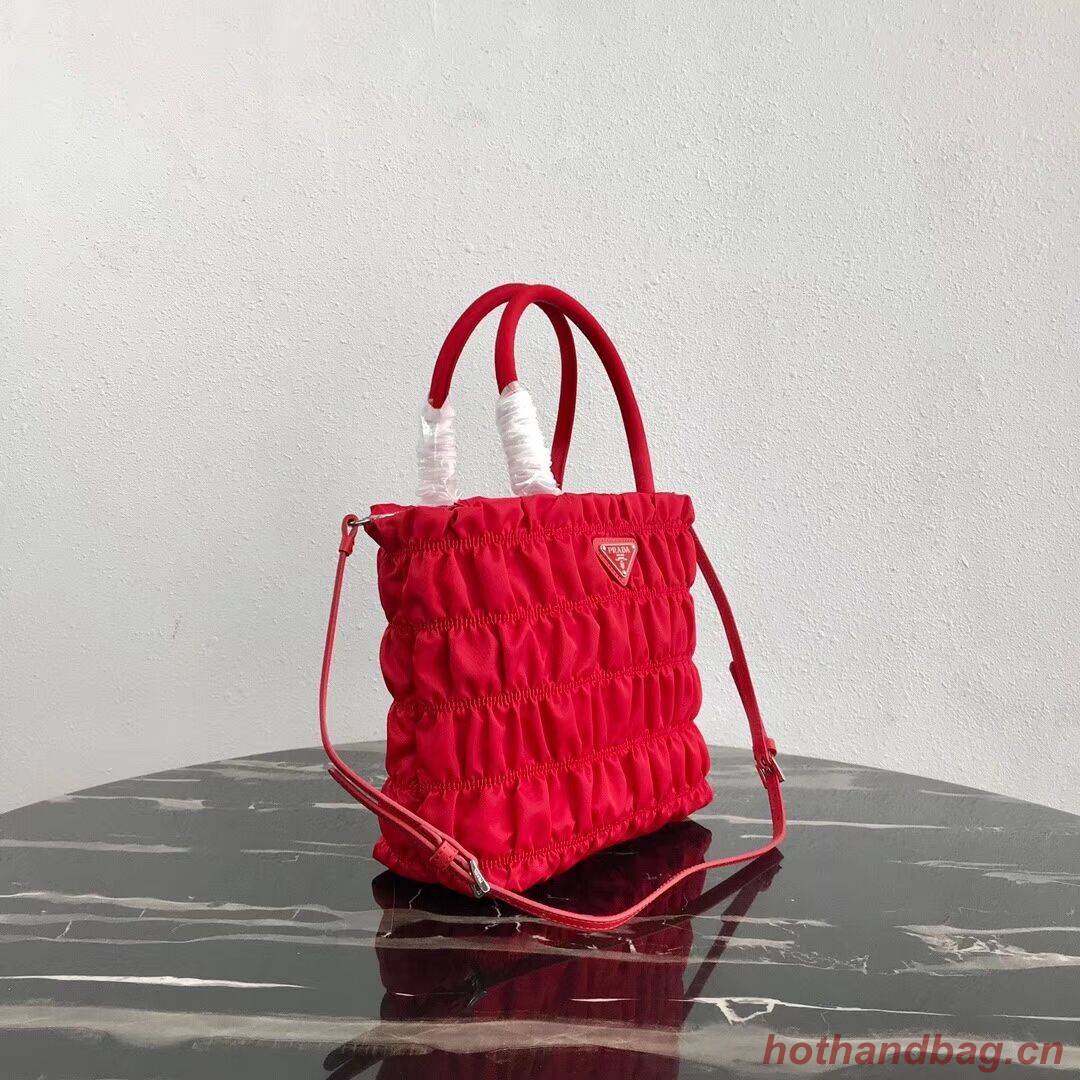 Prada Re-Edition nylon Tote bag 1BG321 red