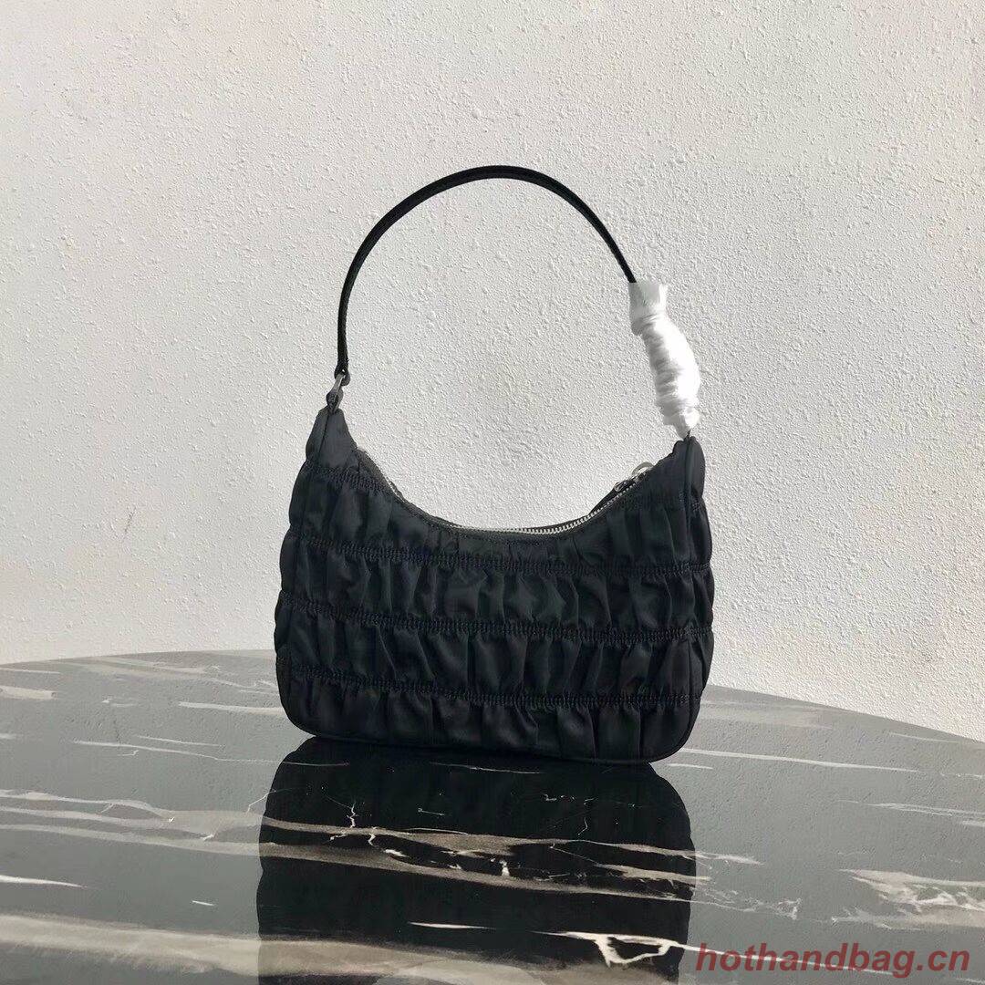 Prada Nylon and Saffiano leather mini bag 1NE204 black