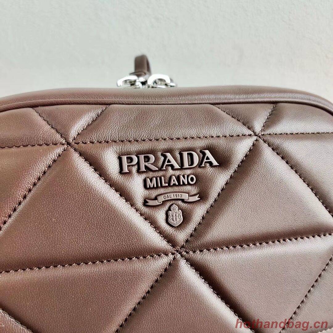 Prada Spectrum shoulder bag 1BH141 brown