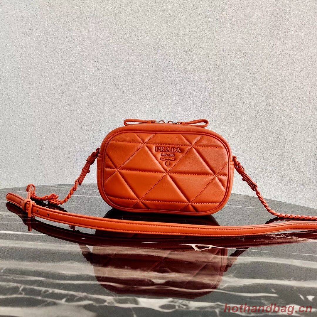 Prada Spectrum shoulder bag 1BH141 orange